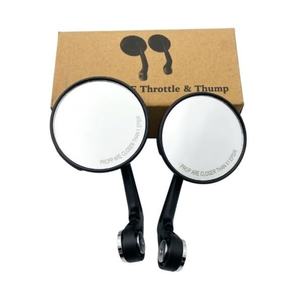 Handle bar mirror Universal Handle Bar Mirror – Stylish Bar End Rear View Mirror