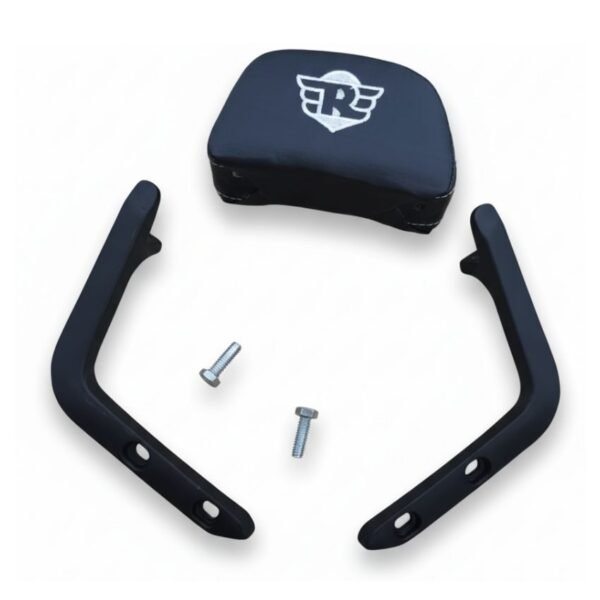 Reborn back rest aluminium Royal Enfield Reborn Back Rest – Premium Pillion Support